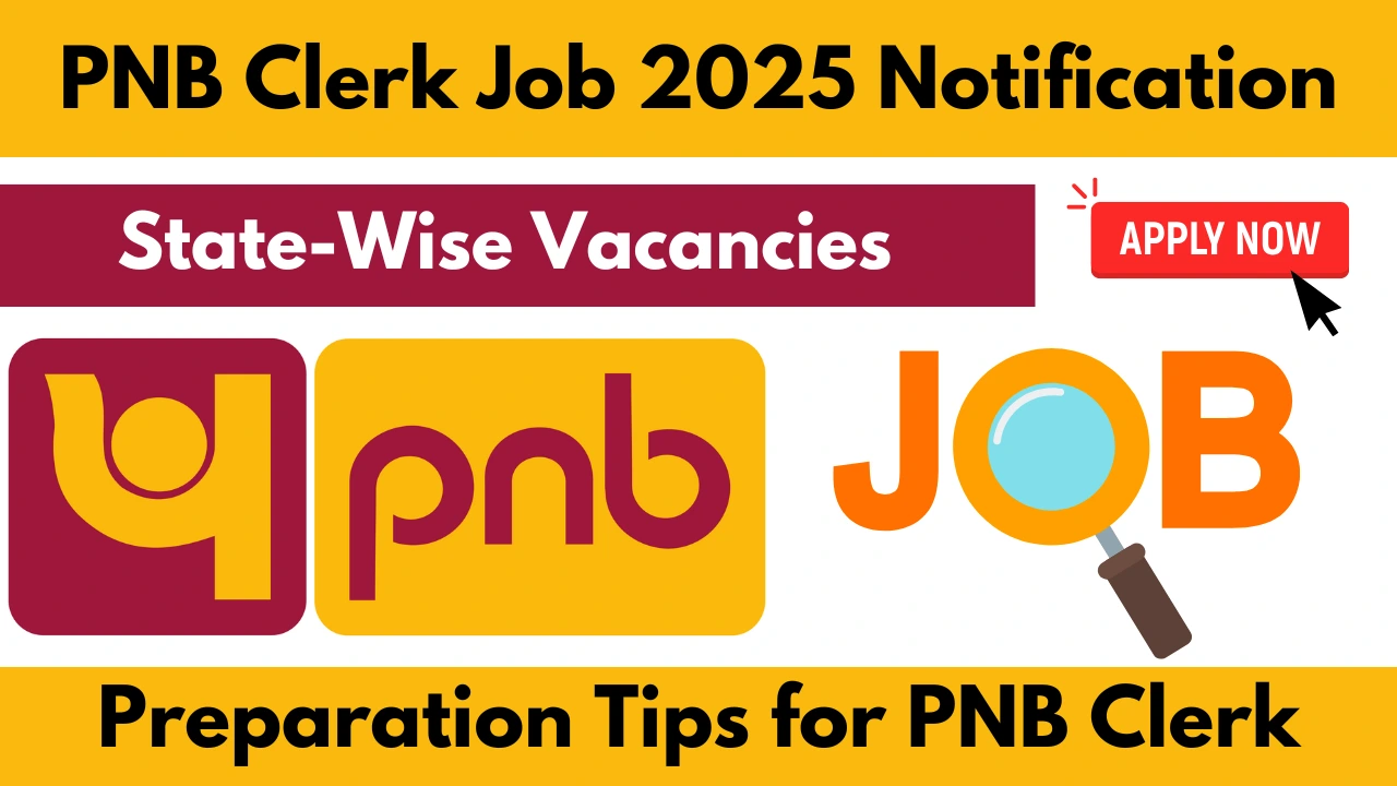 PNB Clerk Job 2025